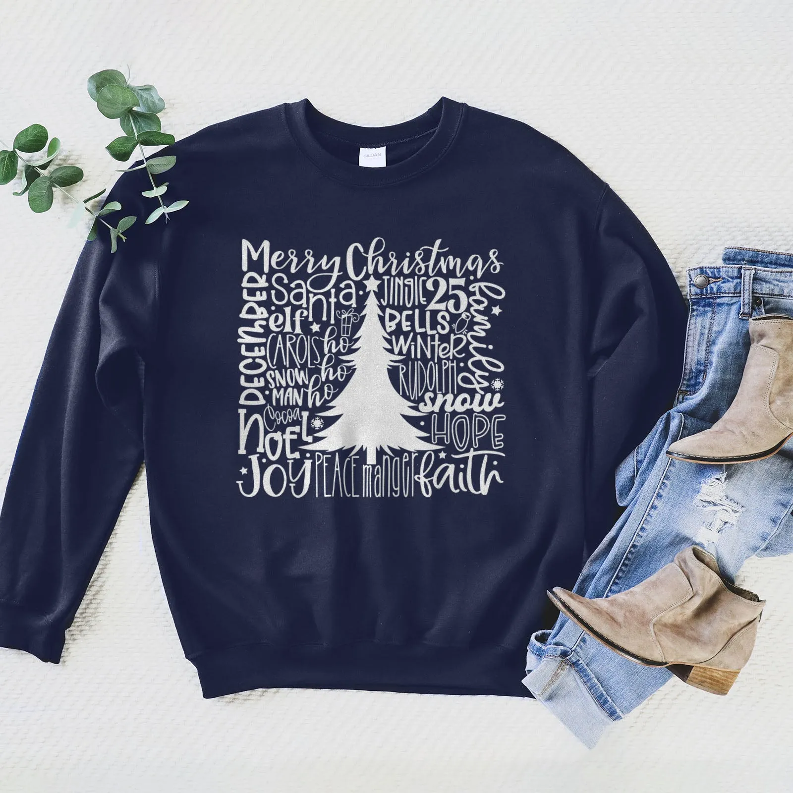 Christmas Subway Sweatshirt