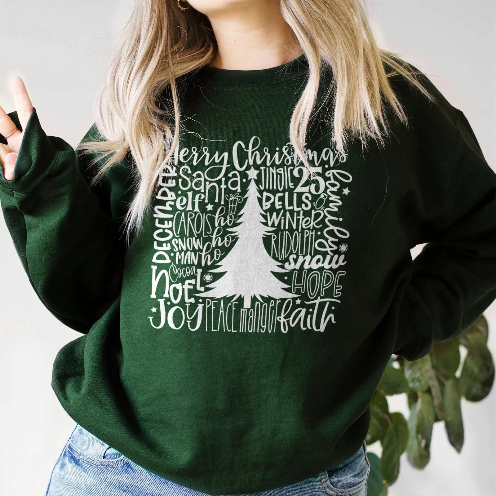 Christmas Subway Sweatshirt