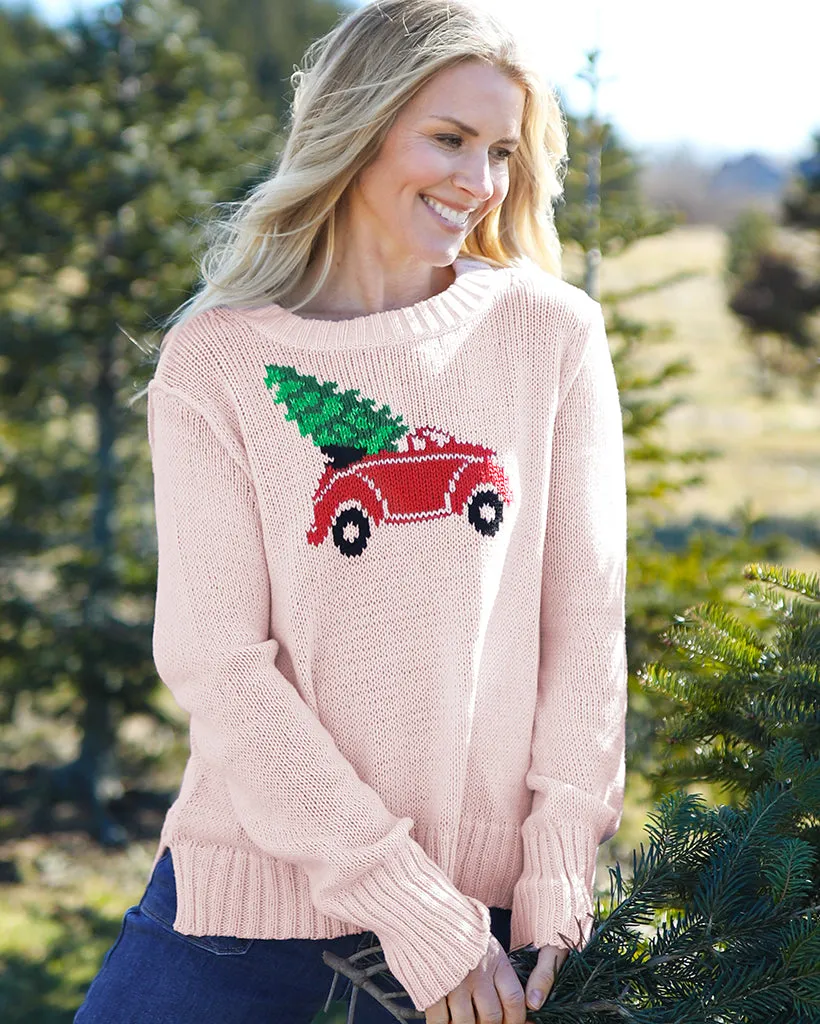 CHRISTMAS TREE CREW COTTON