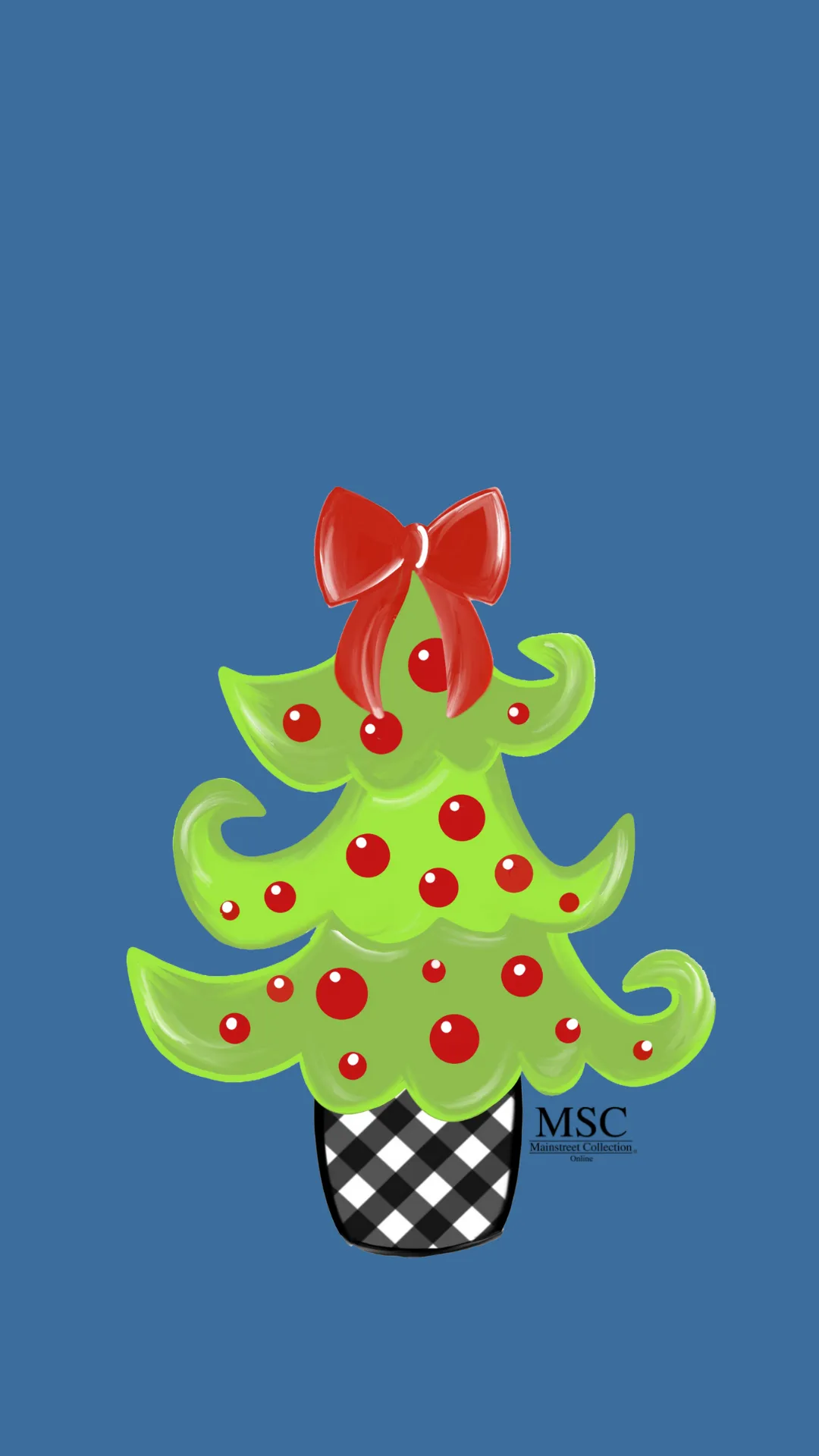 Christmas Tree- Phone Wallpaper Freebie