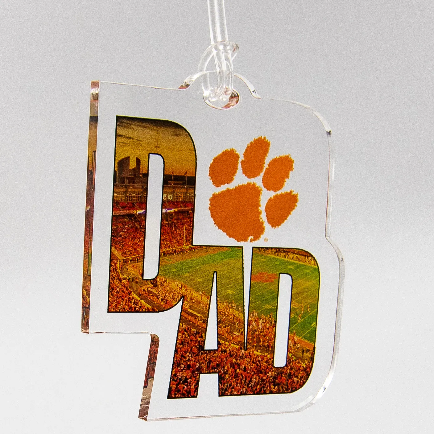 Clemson Tigers - Clemson Dad Bag Tag