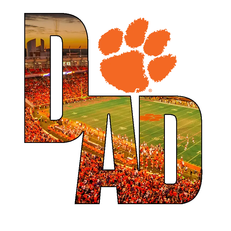 Clemson Tigers - Clemson Dad Bag Tag