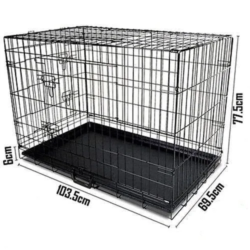 Collapsible Pet Dog Metal Puppy Crate/Kennel