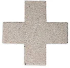 Concrete Cross Trivet - Natural