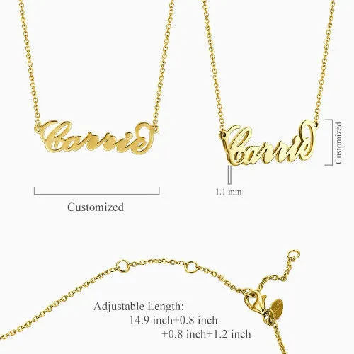 Custom Nameplate Necklace-Best Christmas Gifts For Women