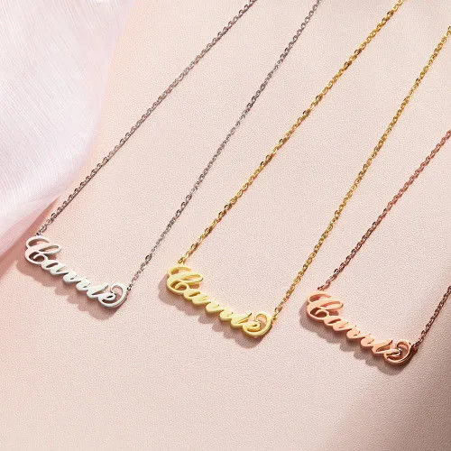 Custom Nameplate Necklace-Best Christmas Gifts For Women