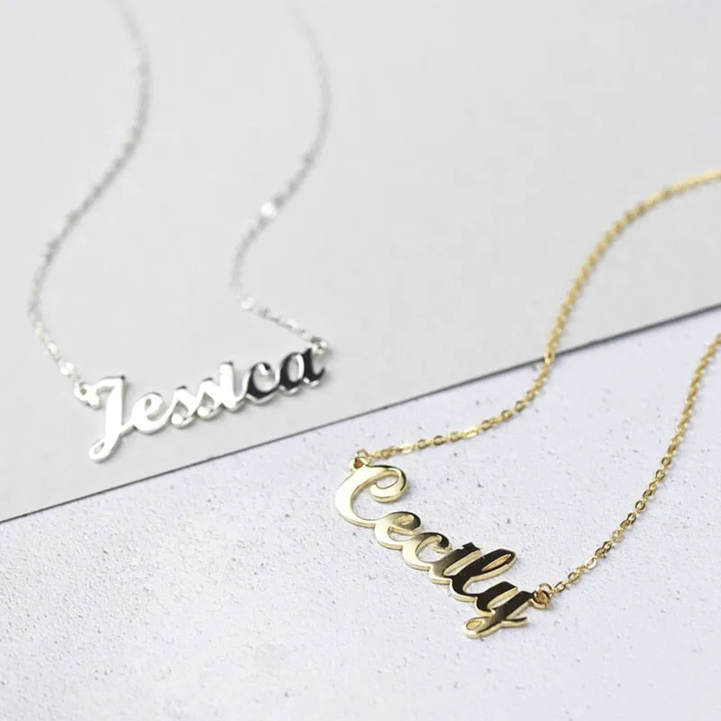 Custom Nameplate Necklace-Best Christmas Gifts For Women