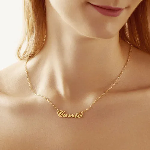 Custom Nameplate Necklace-Best Christmas Gifts For Women