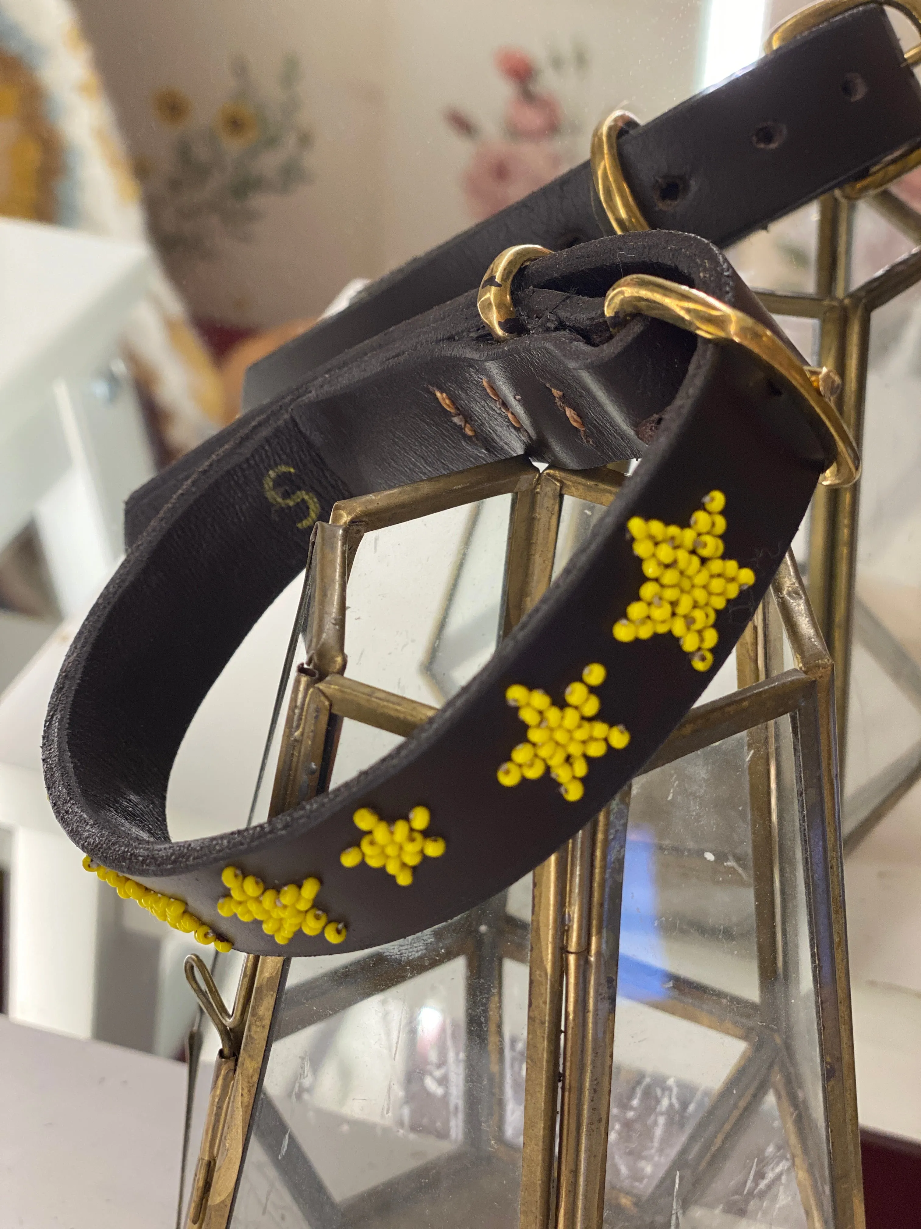 Dog Collar - Yellow stars