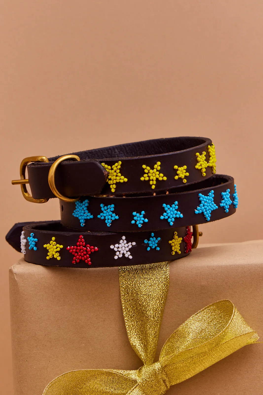 Dog Collar - Yellow stars