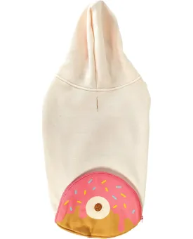 Donut Zipper Pocket Pet Hoodie