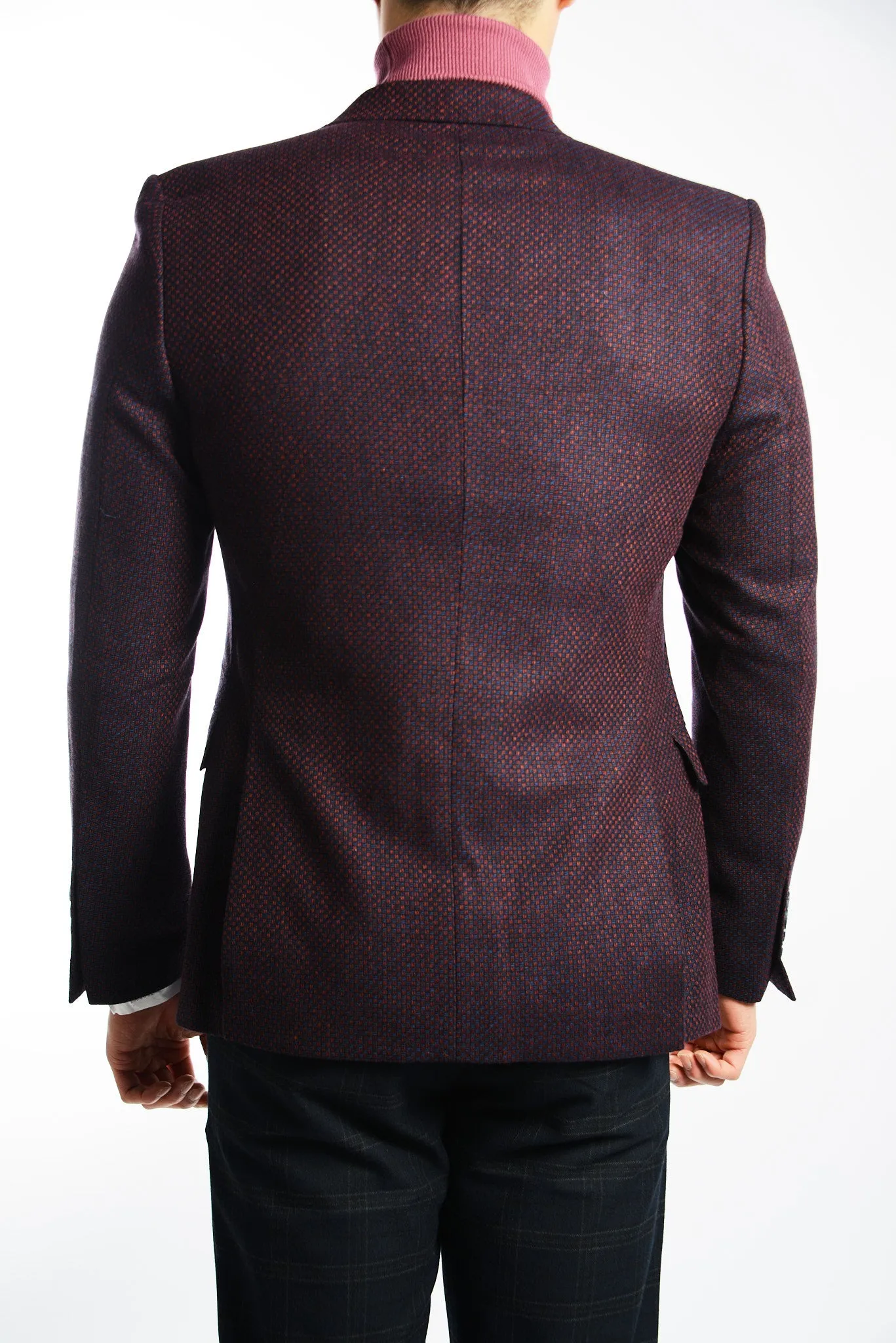 DT Two Tone Dot Euro Sport Coat