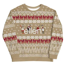 Ellen's Ugly Holiday Sweater - Beige