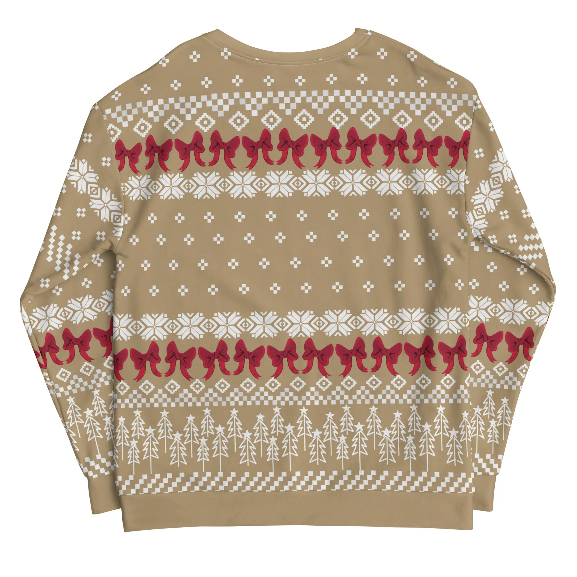 Ellen's Ugly Holiday Sweater - Beige