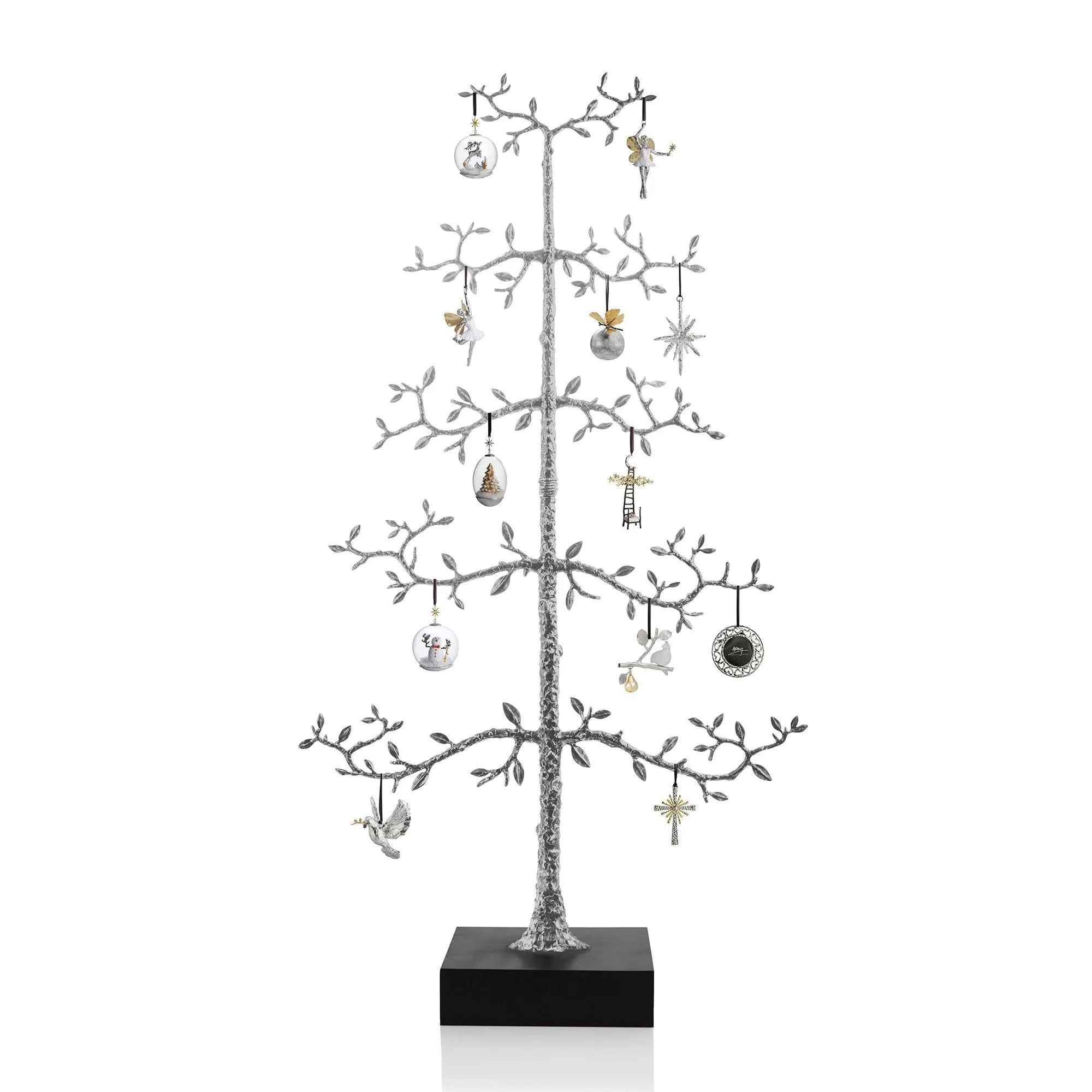 Espalier Christmas Ornament Tree