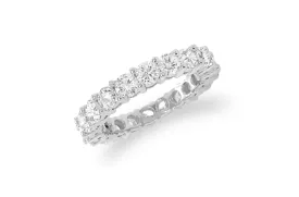 Eternity Ring Platinum with 20 Round Diamonds 2.77 cts