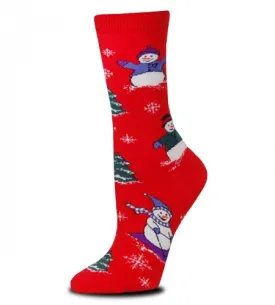 FBF Playful Snowman Novelty Sock