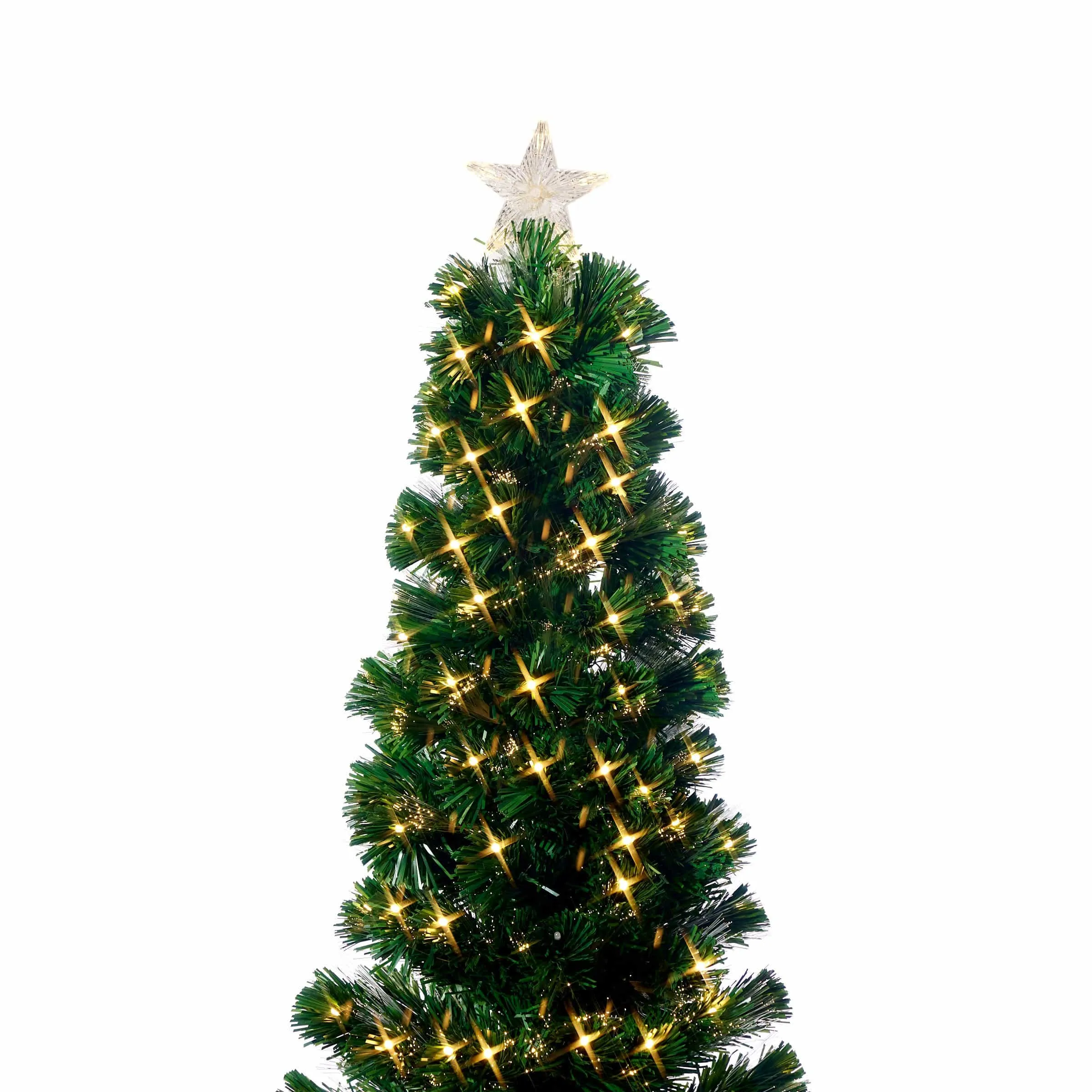 Fibre Optic Tree Slim with Warm White LEDs (1.5m)