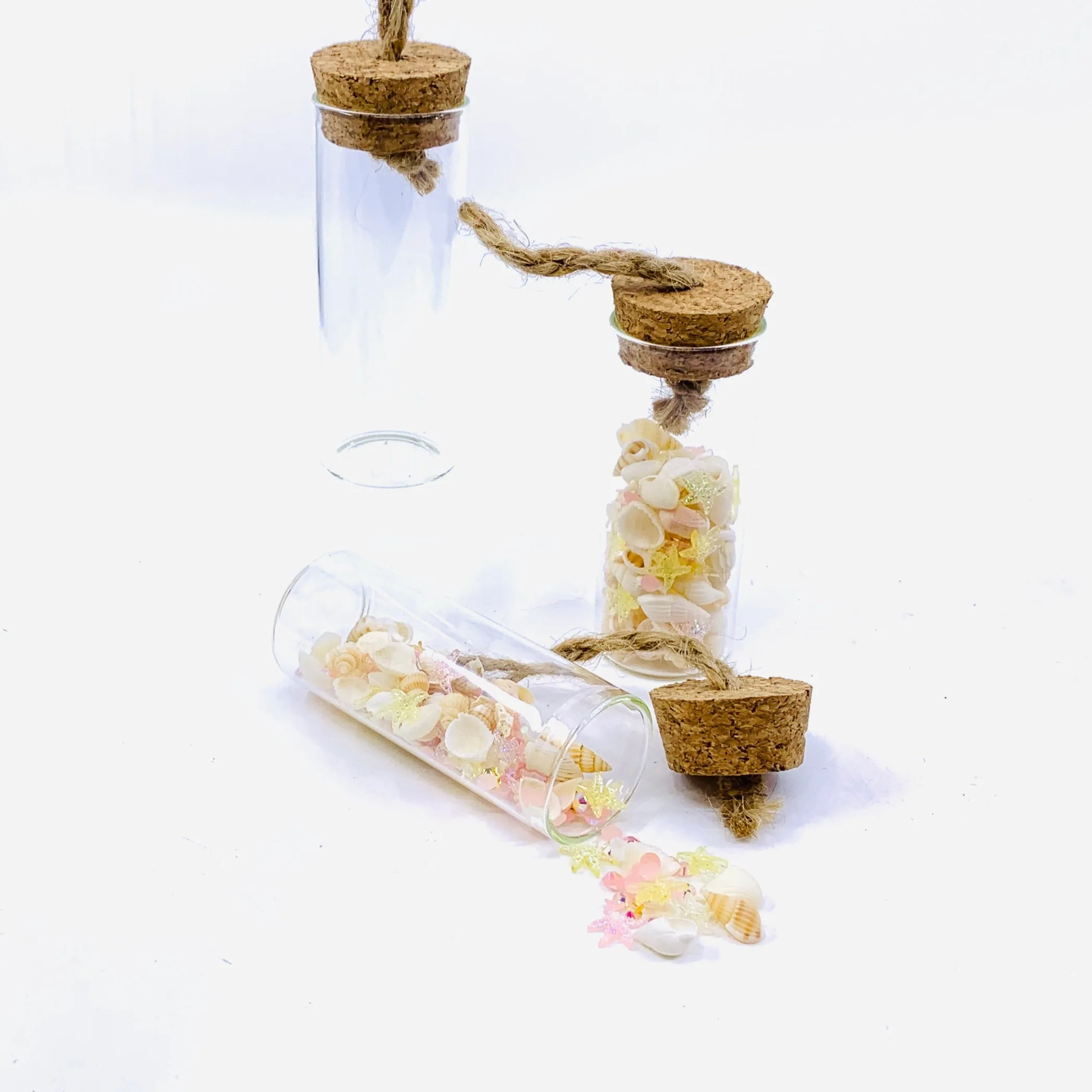 Fillable Glass Tube Ornament