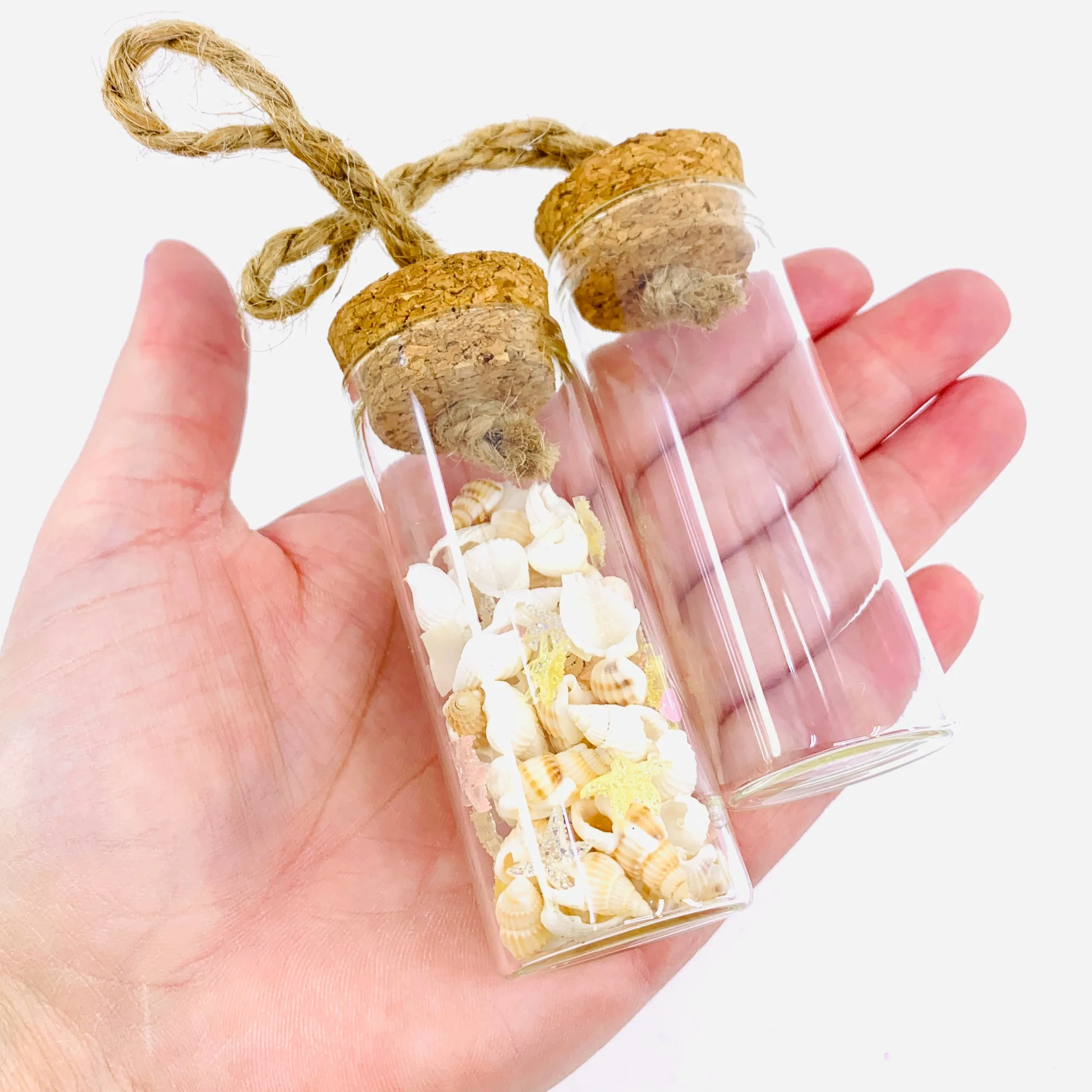 Fillable Glass Tube Ornament