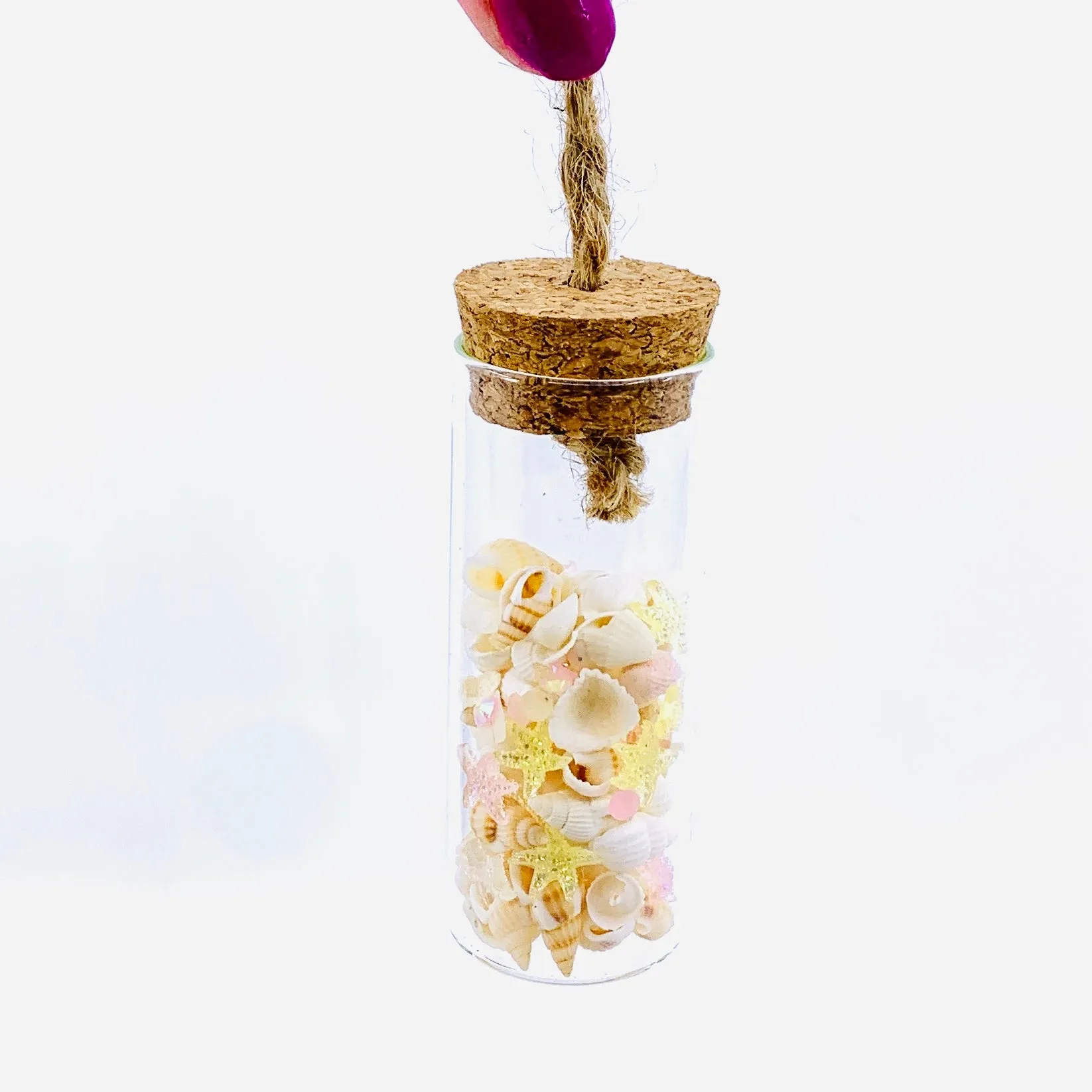 Fillable Glass Tube Ornament