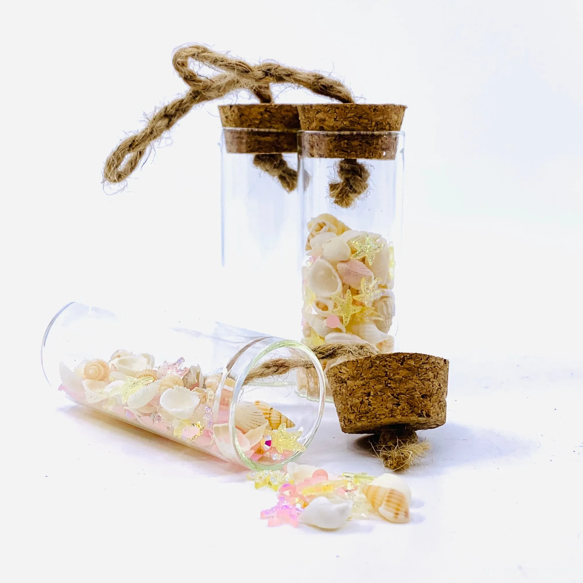 Fillable Glass Tube Ornament