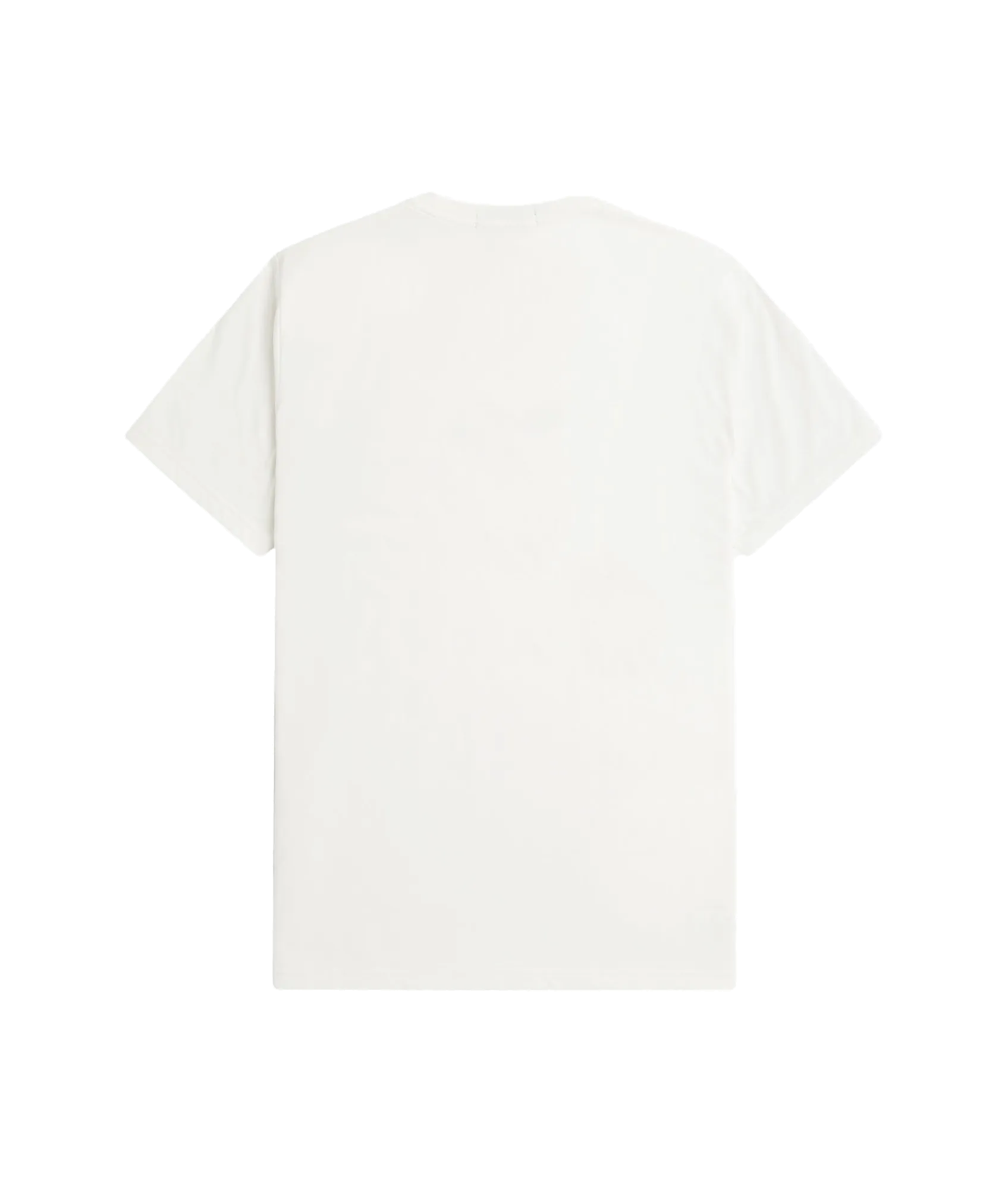 Flocked Laurel Wreath T-Shirt - White