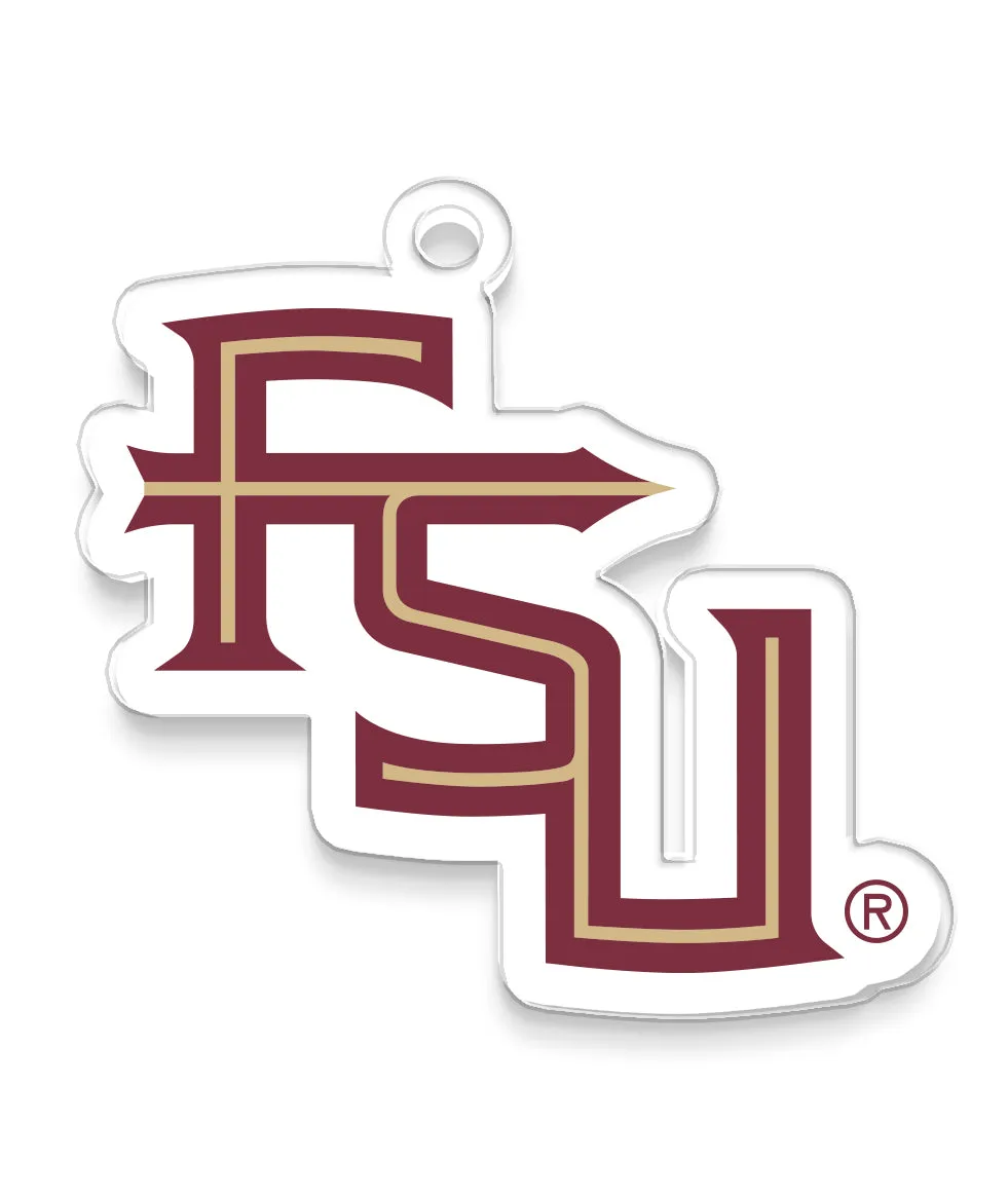 Florida State Seminoles - FSU Logo Dimensional Ornament & Bag Tag