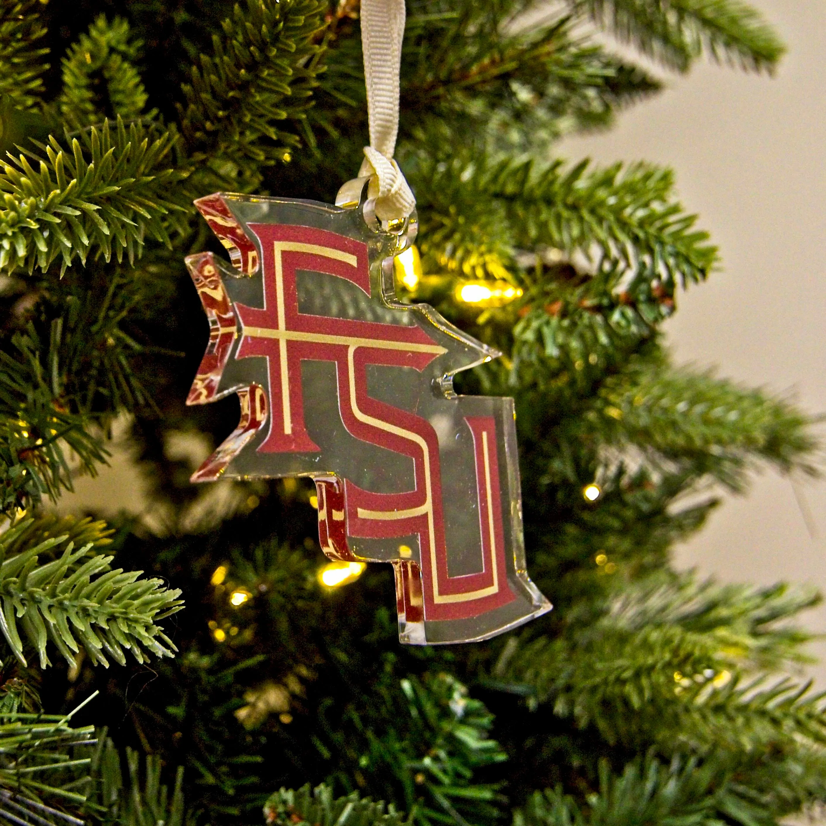 Florida State Seminoles - FSU Logo Dimensional Ornament & Bag Tag