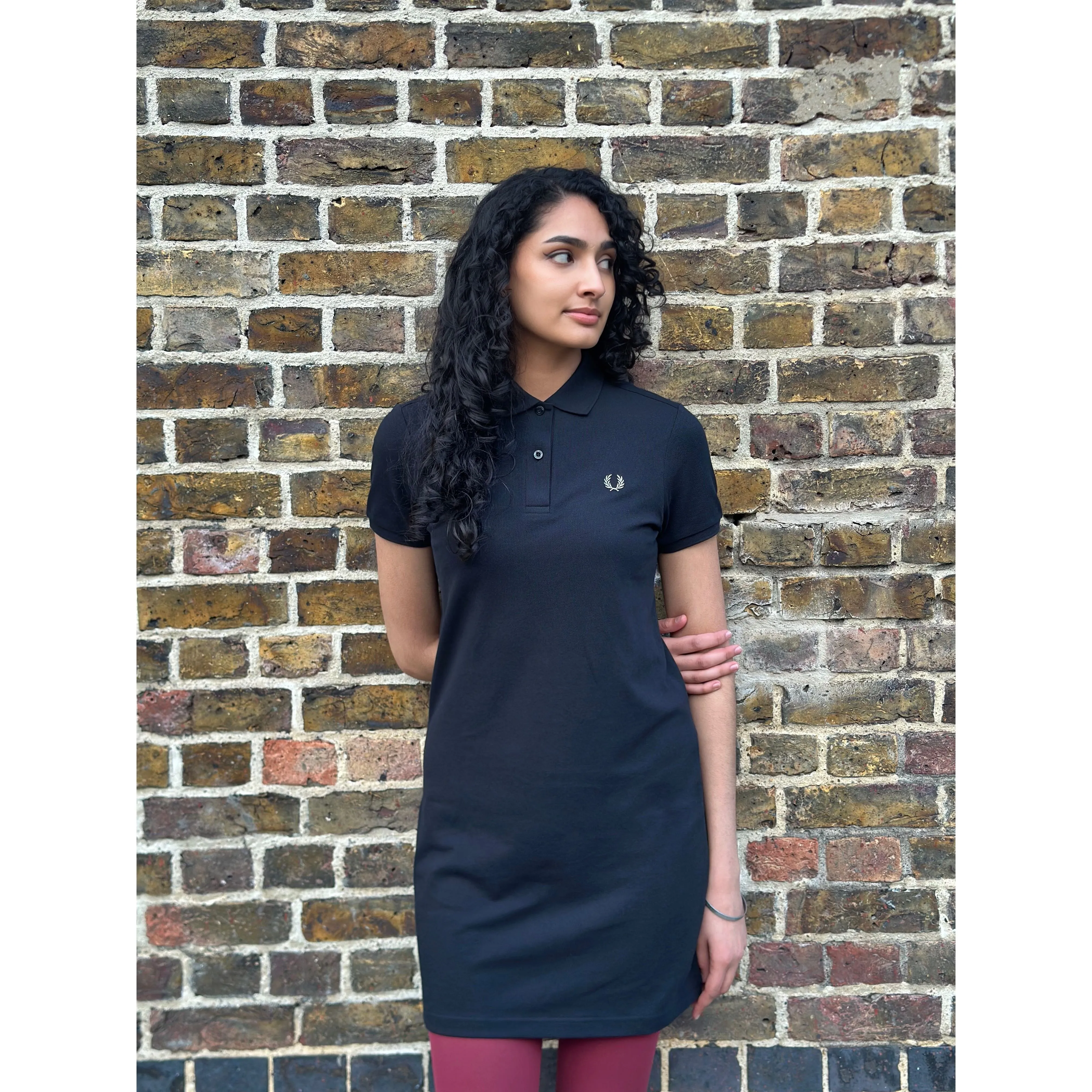 Fred Perry - Women’s D6000 Black Shirt - Dress