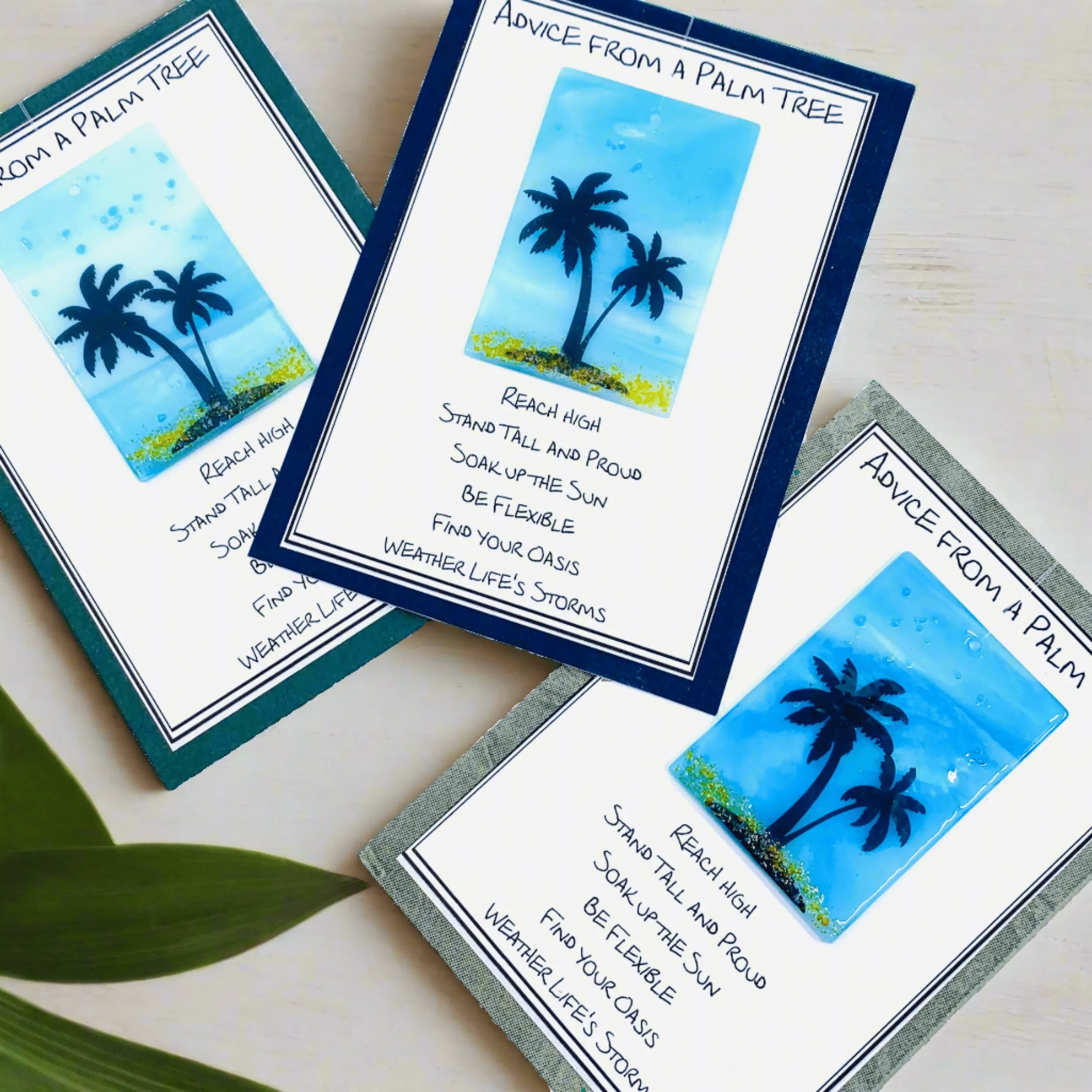 Fused Glass Advice From a Palm Tree 1