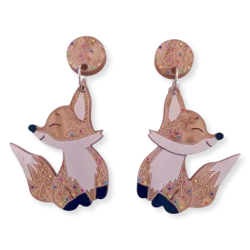 Ginger the Fox 🦊 - earrings