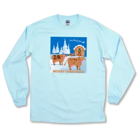 Gingerbread COW Longsleeve Adult T