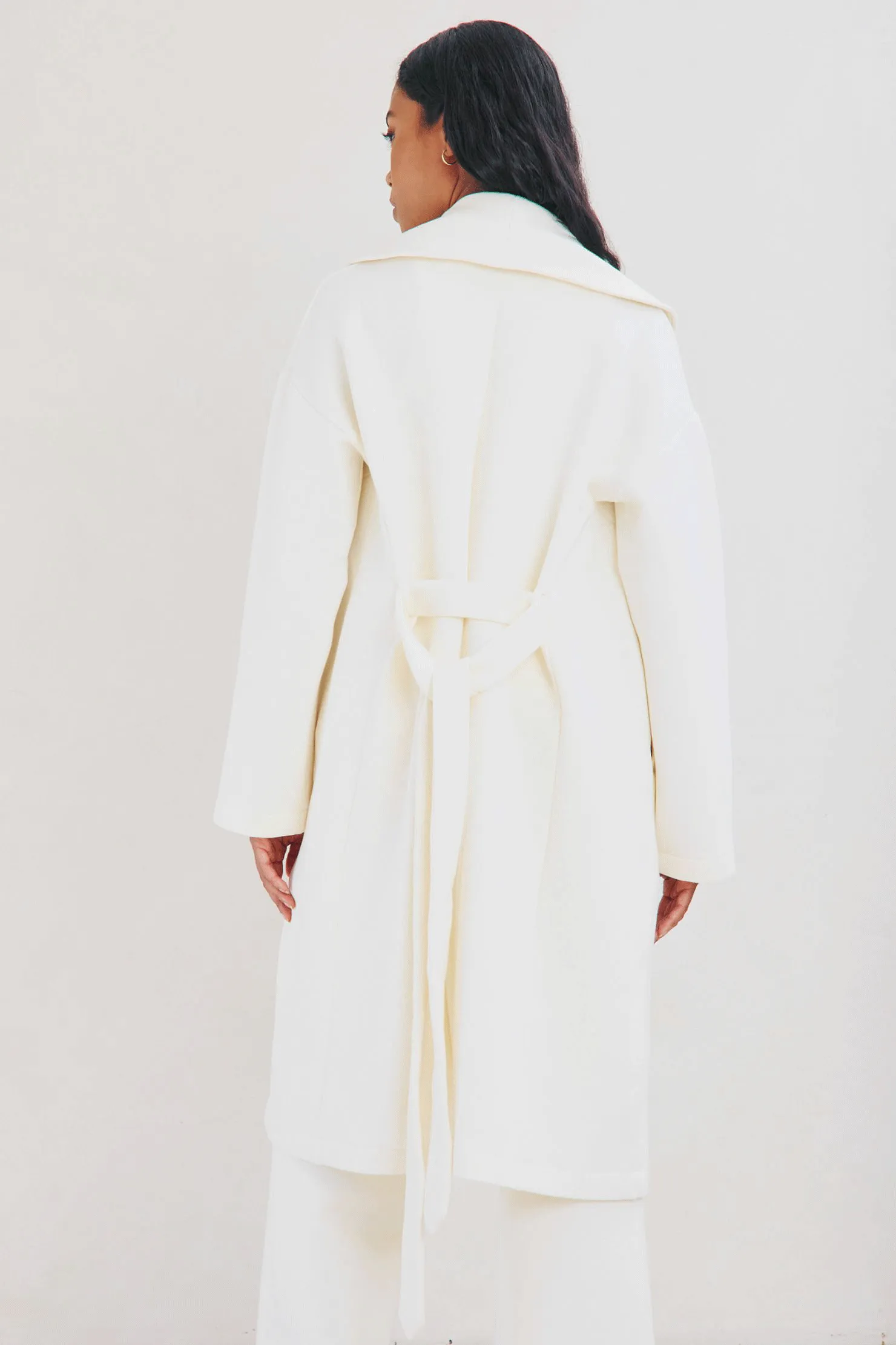 Giselle Coat - Chalk