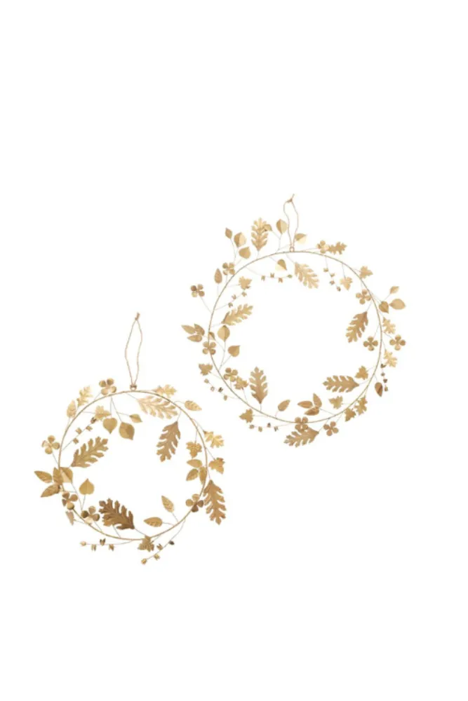 Gold Leaf Wreath