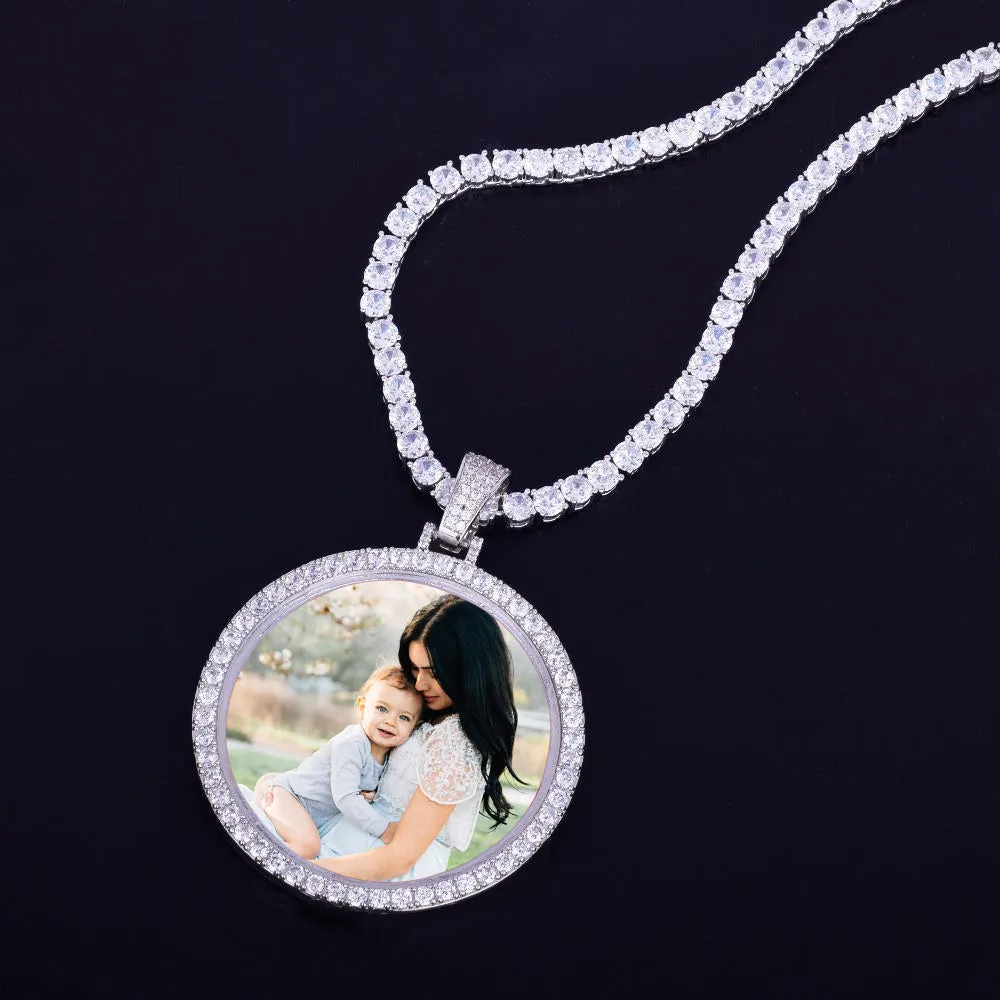 Gold Picture Pendant-Christmas Gift For Mom