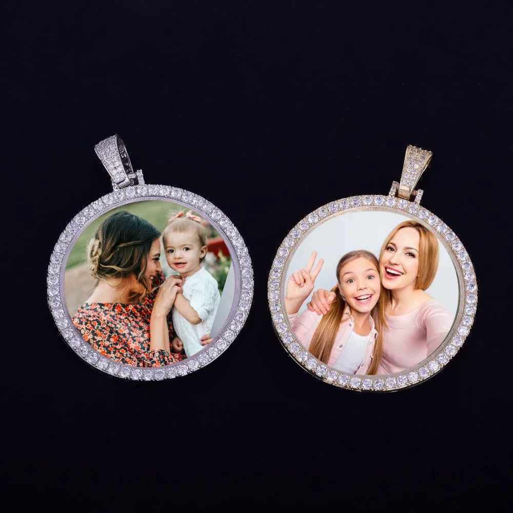 Gold Picture Pendant-Christmas Gift For Mom