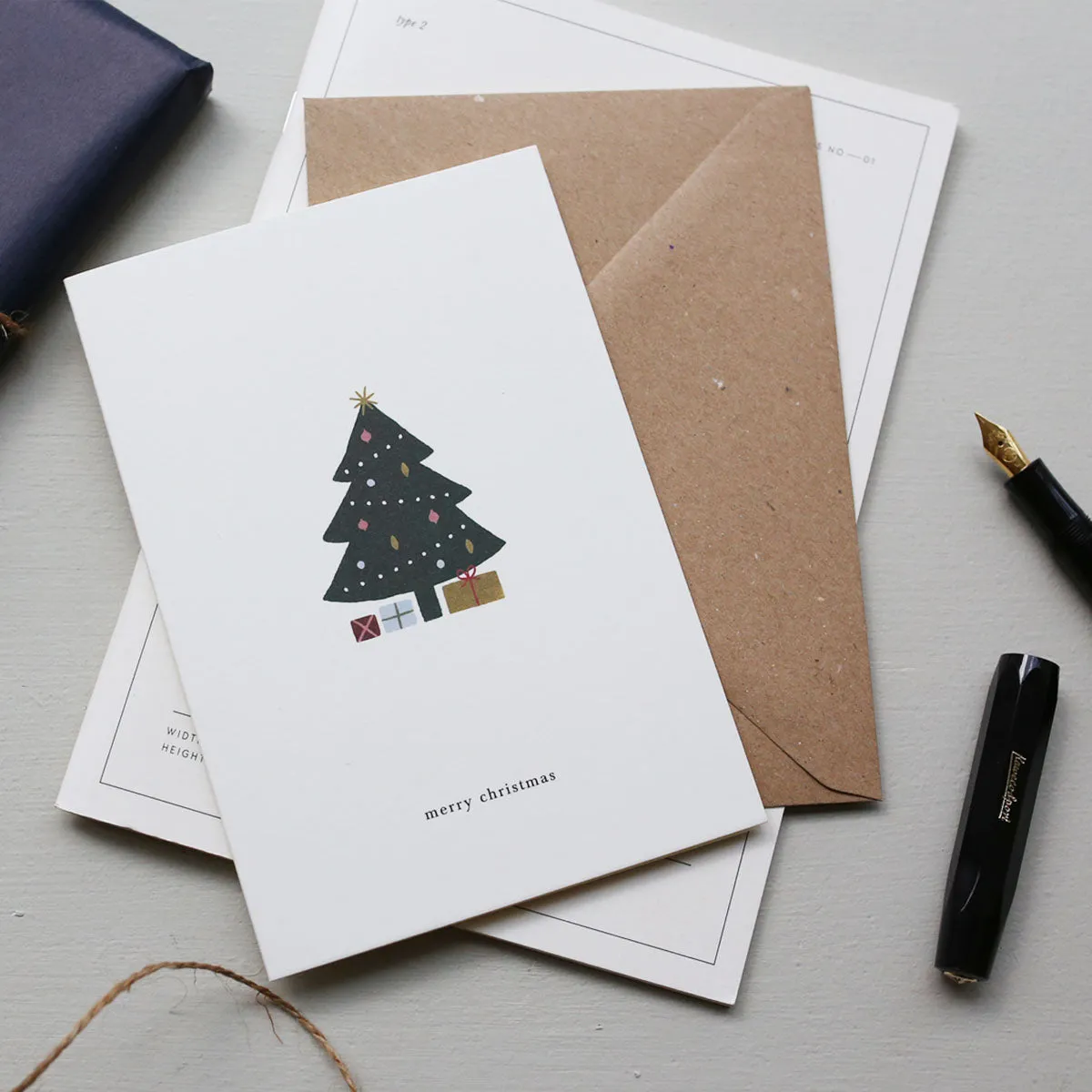 GREETING CARD // CHRISTMAS TREE