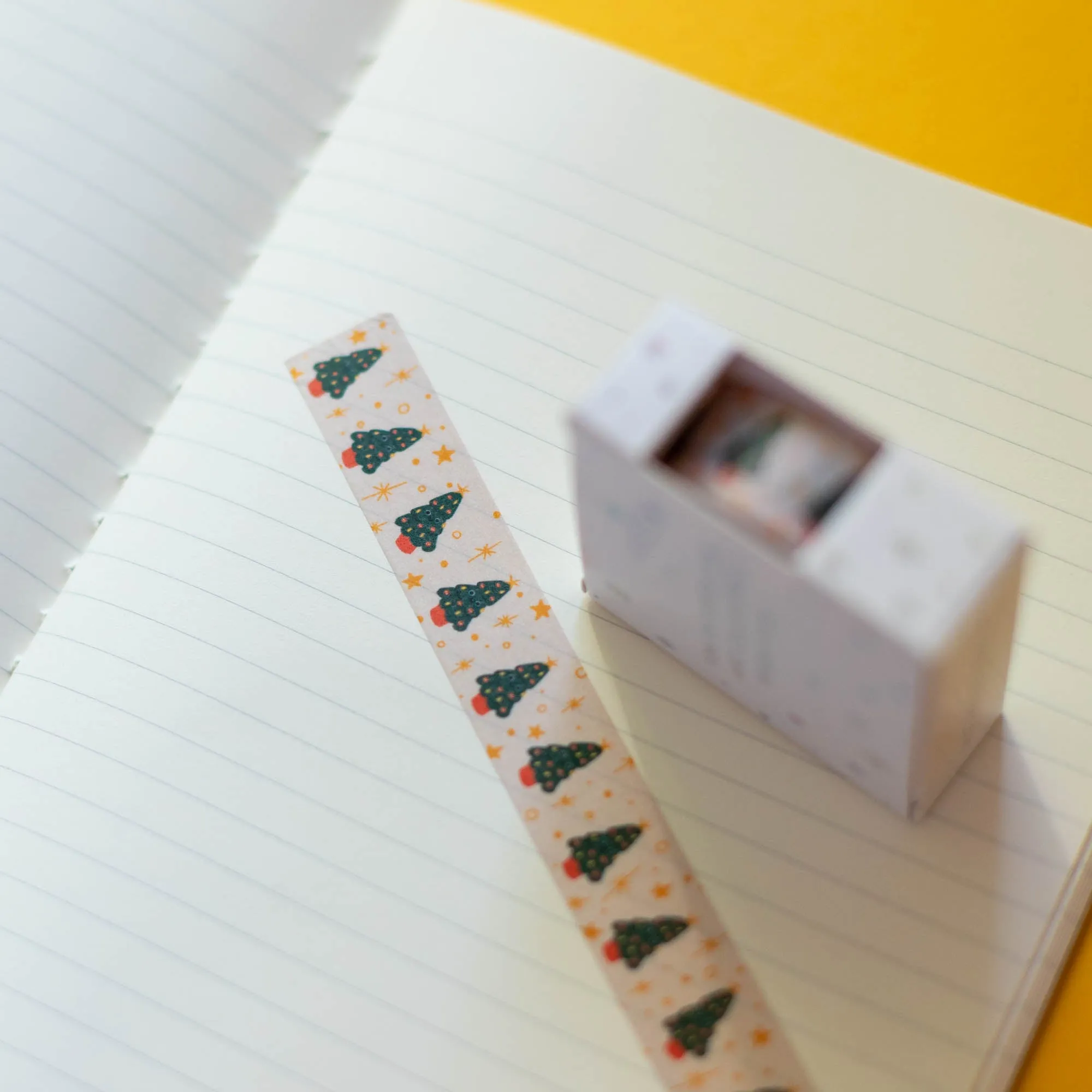 Happy Christmas Trees Washi Tape