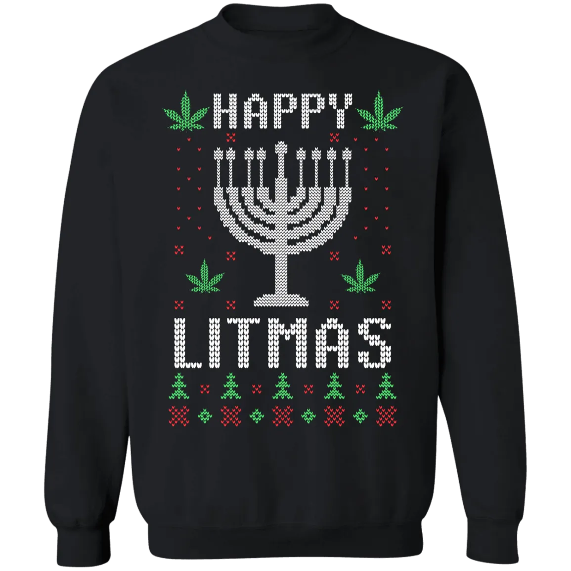 Happy Litmas Ugly Christmas Sweatshirt