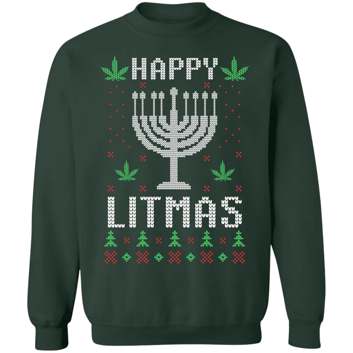 Happy Litmas Ugly Christmas Sweatshirt