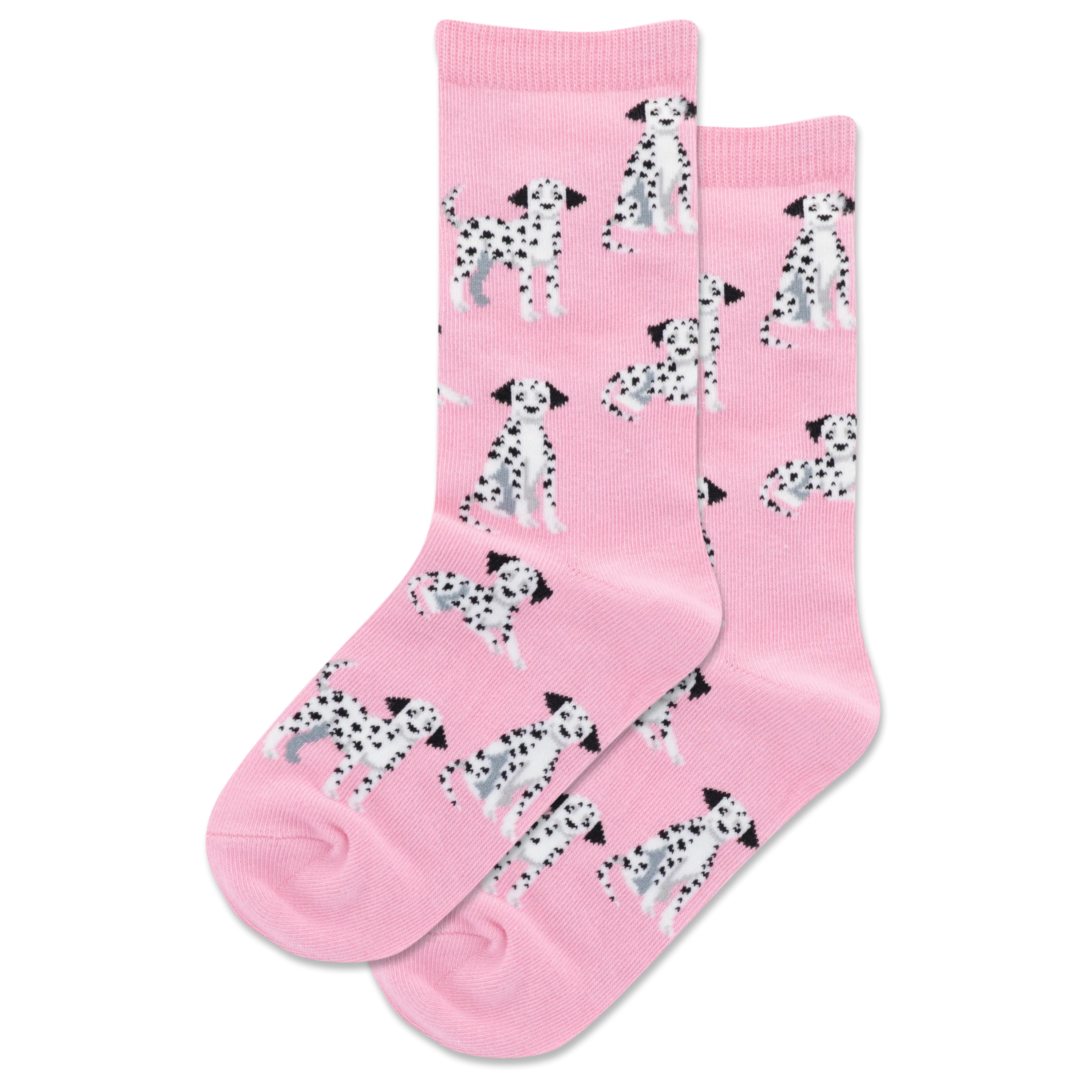 HOTSOX Kid's Dalmatian Crew Socks