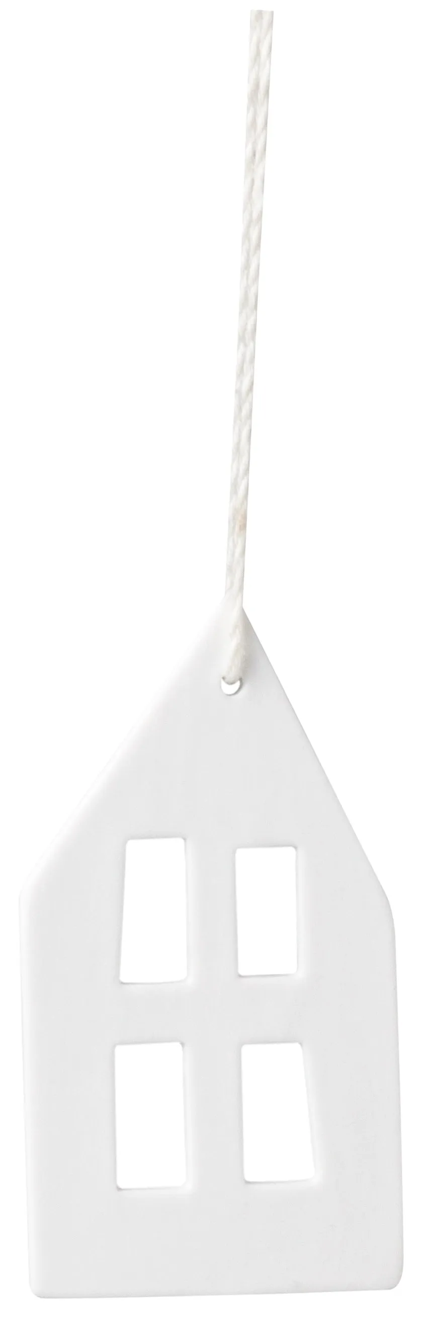 House ornament - Residential house:  4 x 7.5cm