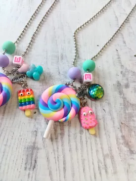 Ice Cream Best Friend Necklaces ll Best Friend Gifts ll Bestie Life