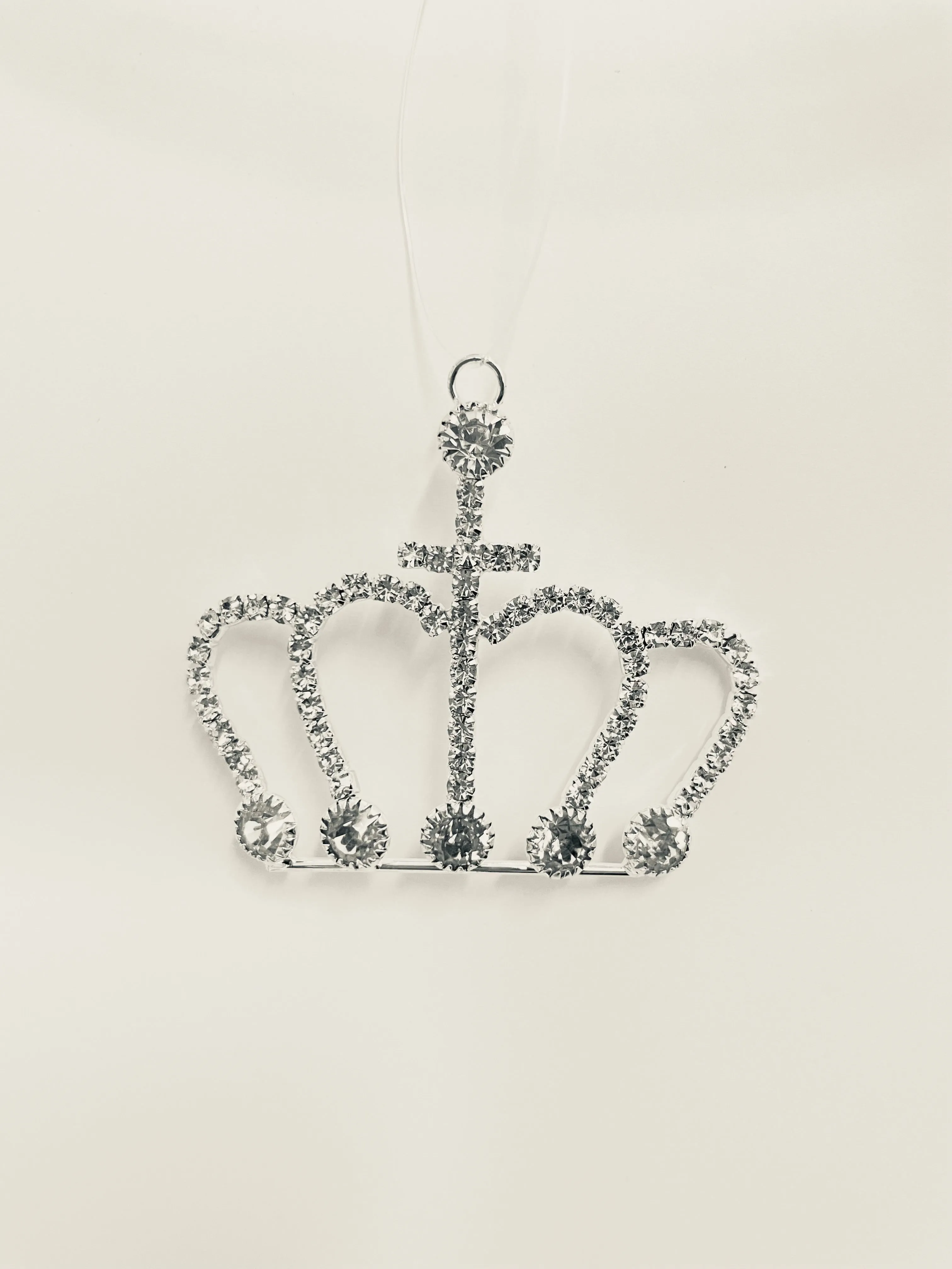 Jewelled Crown Ornament - Cross