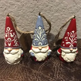 Jim Shore Gnome Nordic Noel Ornament Set