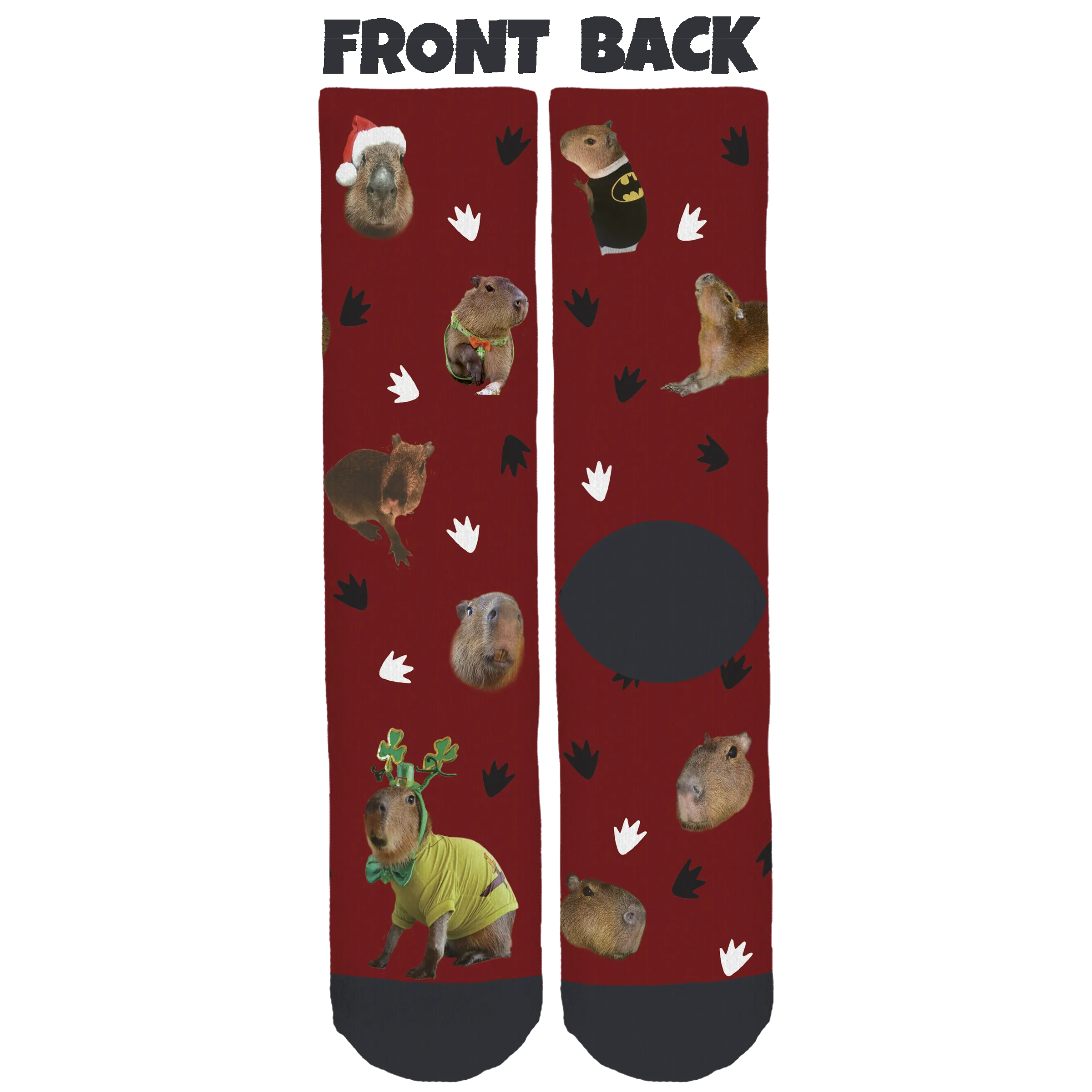 JoeJoe the Capybara Crew Socks