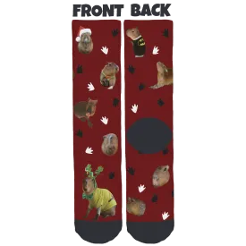 JoeJoe the Capybara Crew Socks