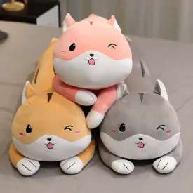 Kawaii Cat Long Pillow Plush