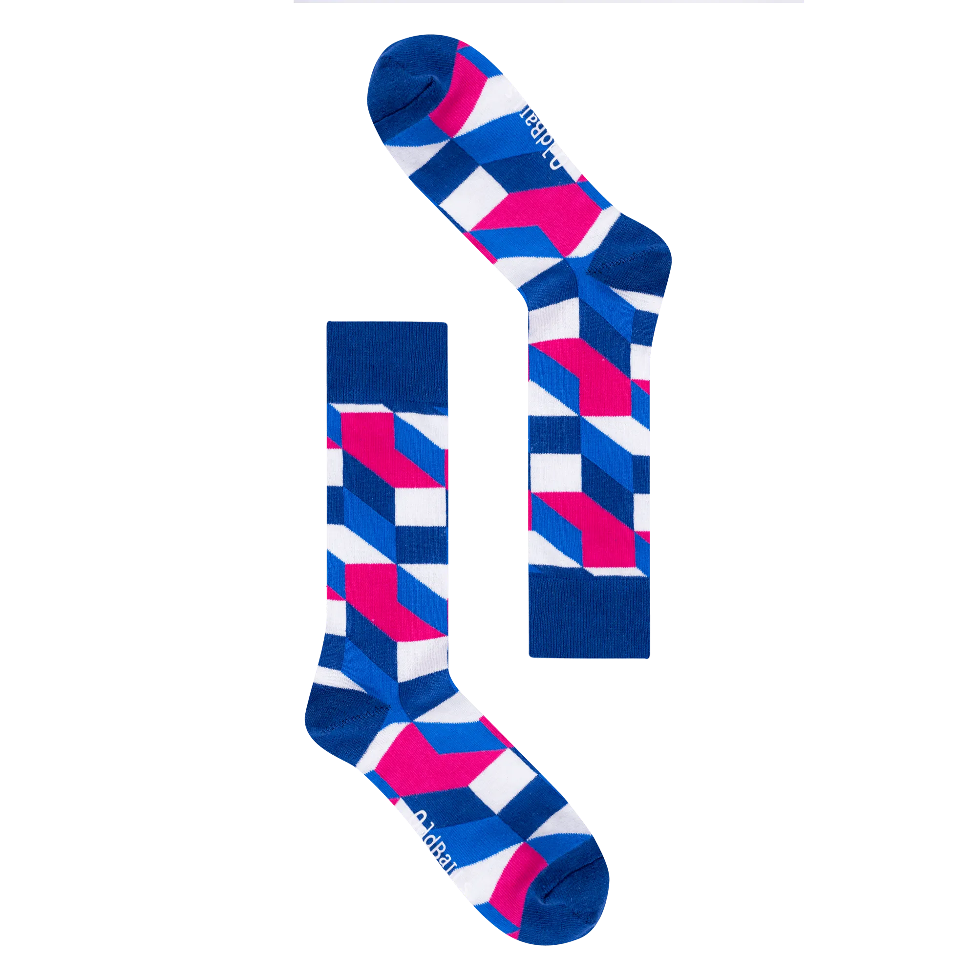 Kids Blue Tetris - Socks